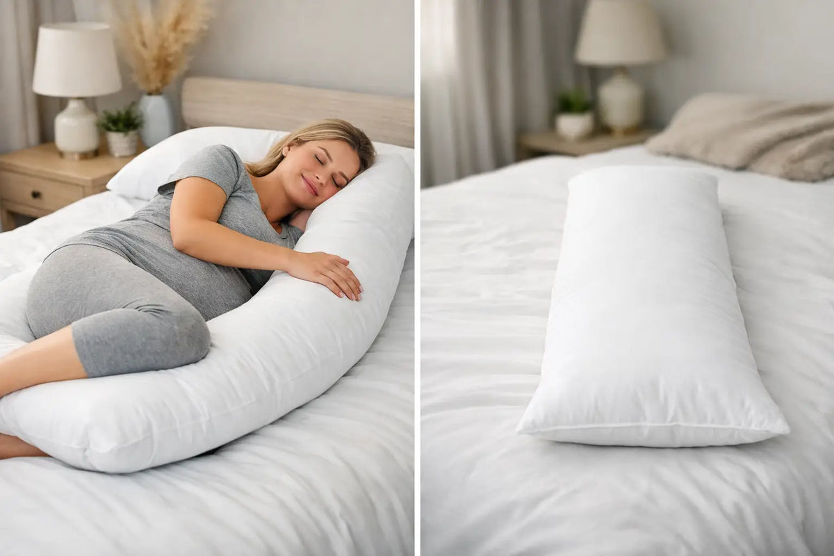Pregnancy Pillow vs Body Pillow: Which Fits?