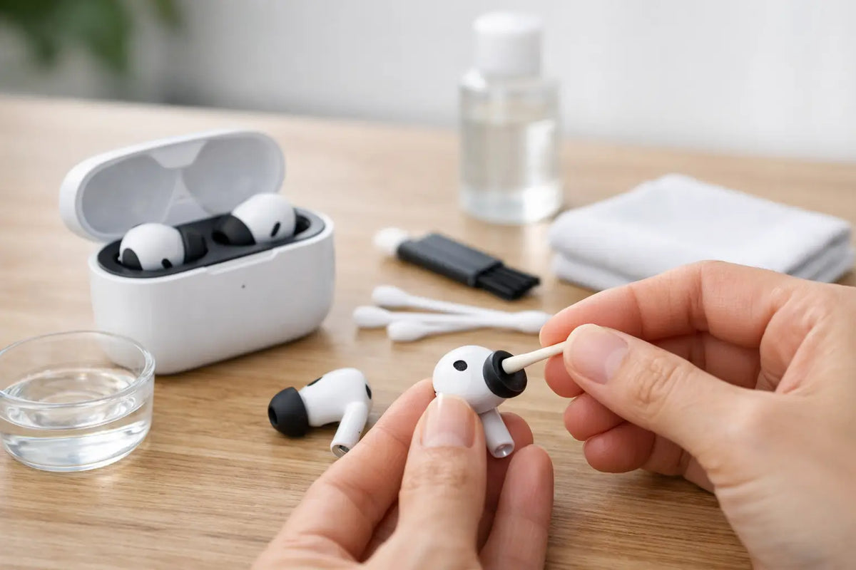 How to Clean Wireless Earbuds Safely