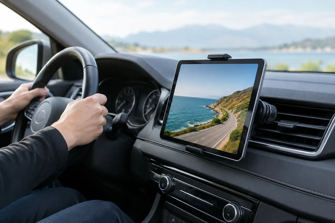 How to Mount a Tablet in Your Car Safely
