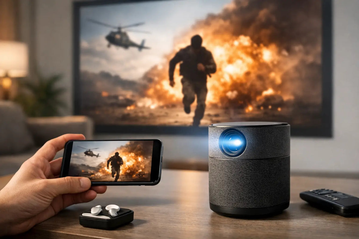 How to Use Portable Projector With Phone