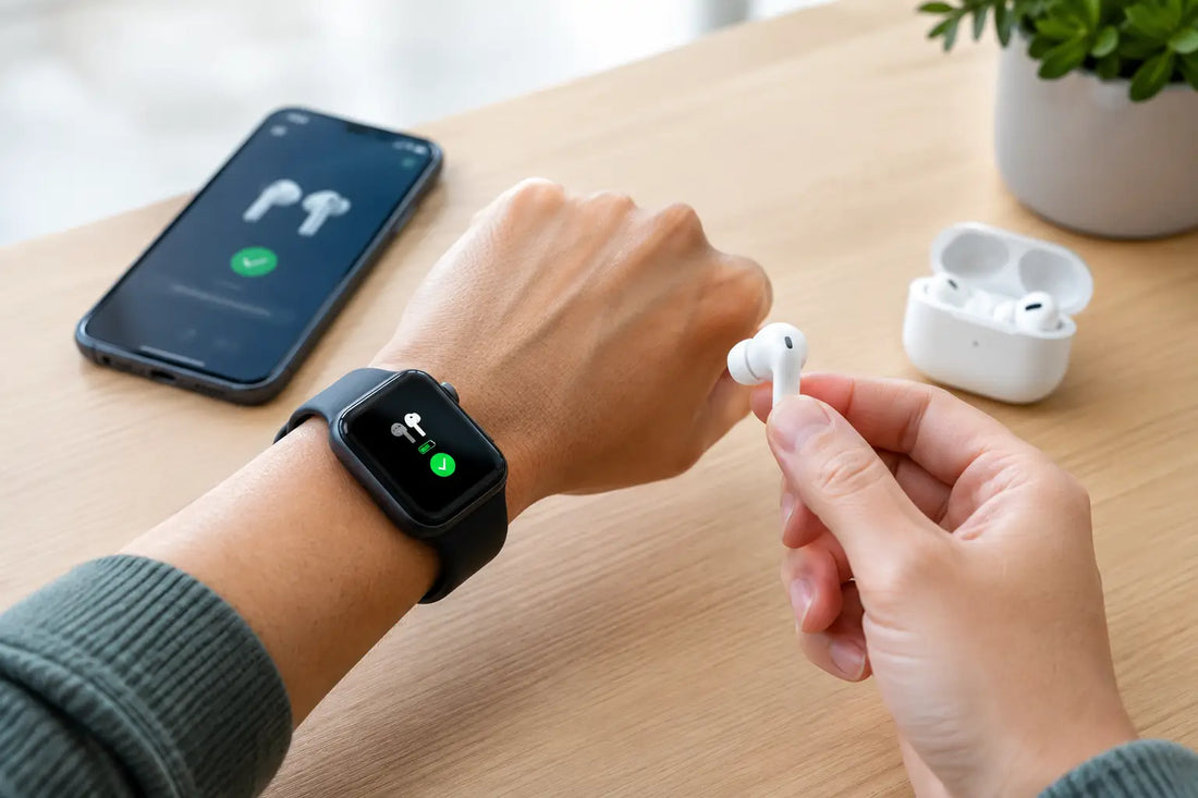 How to Pair a Smartwatch With Wireless Earbuds