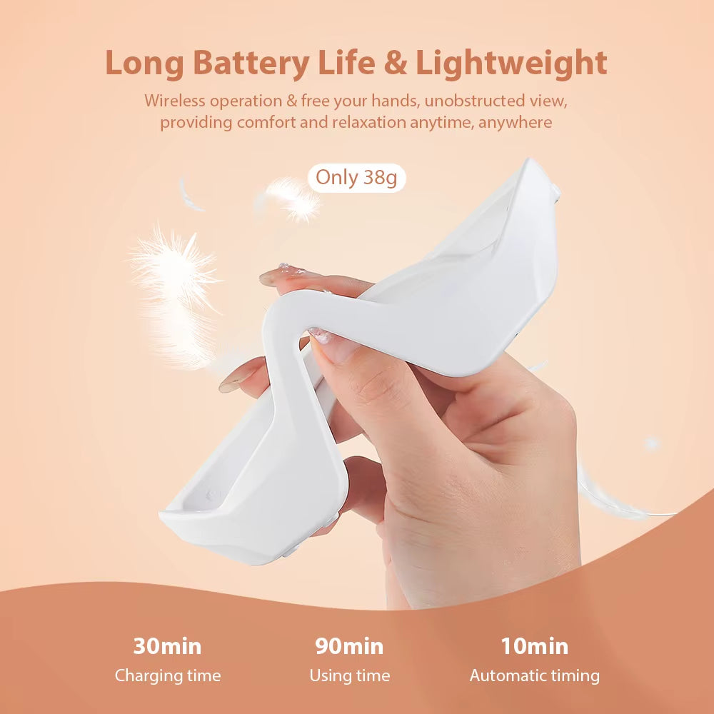 Eye Massager 3D Eyes Relax Massager Fatigue Relief Lighten Dark Circles Smooth Eye Fine Line Beauty Eye Care