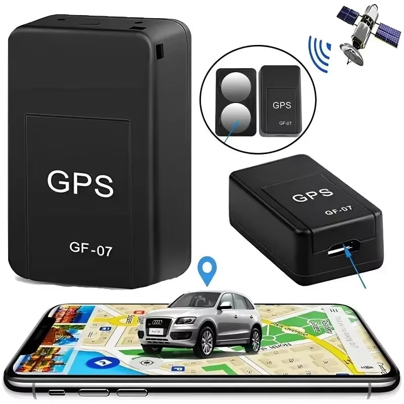 GPS Tracking Device GF07 Mini GPS Tracker Car GPS Position APP Strong Magnetic Anti-Lost Alarm Vehicle GPS Locator