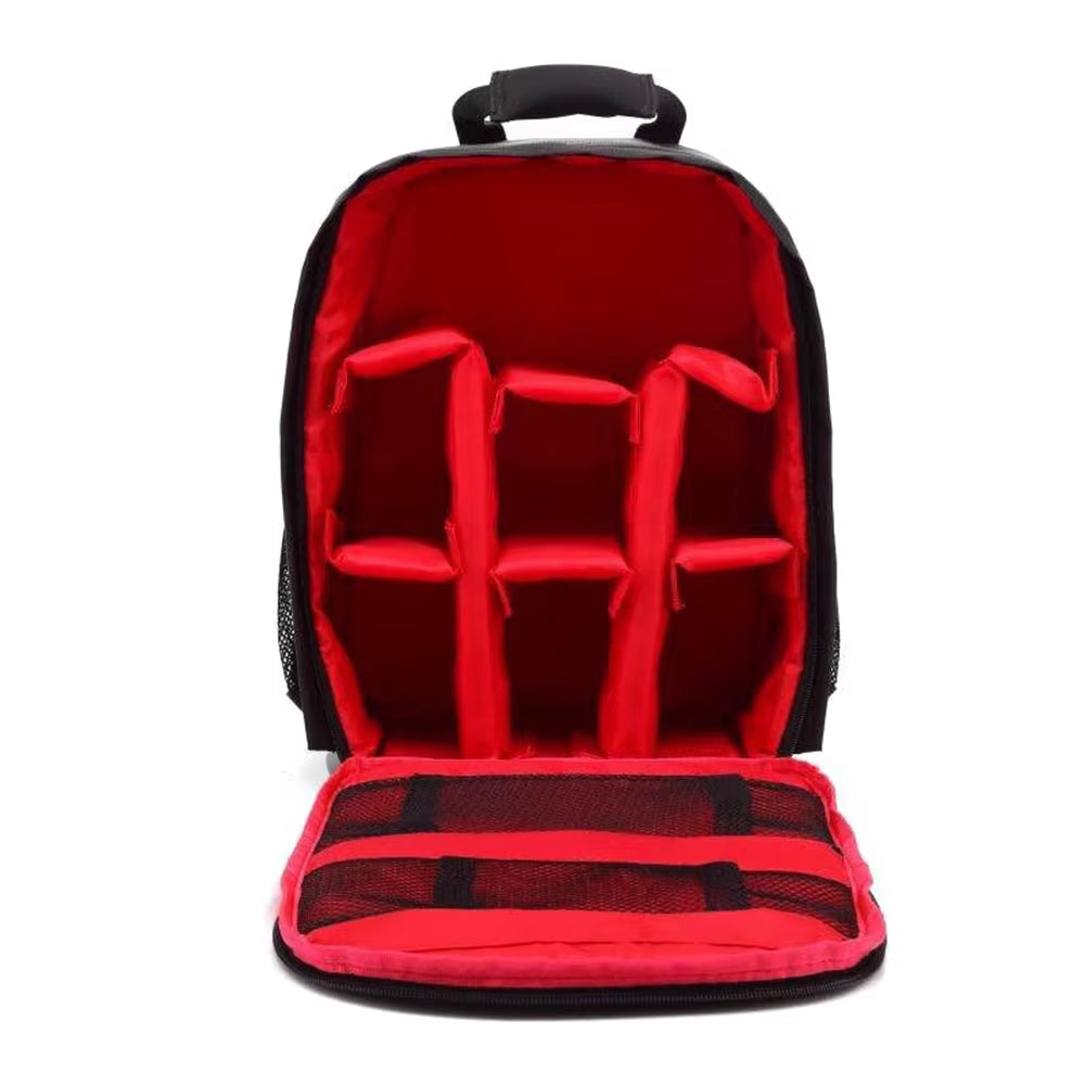 Outdoor Small DSLR Digital Camera Video Backpack Water-Resistant Multi-Functional Breathable Camera Bags