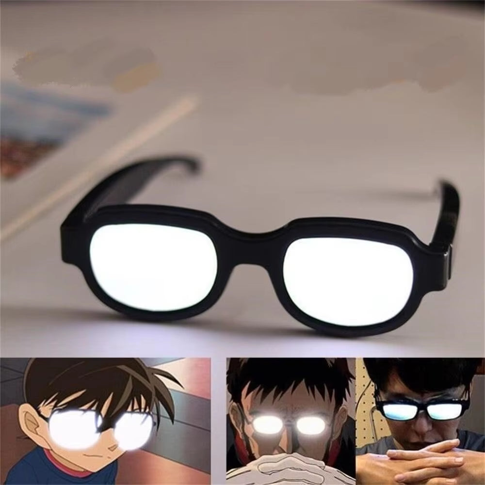 LED luminous glasses, LED party glasses, light up glasses for events, glow glasses cosplay, LED glasses for KTV, luminous cosplay glasses, party light up eyewear, LED glasses for festivals, glowing glasses props, LED fun glasses for parties,