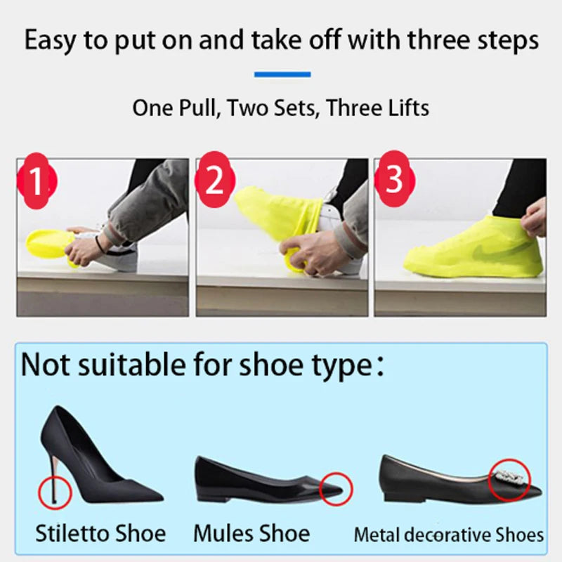 Les couvre-chaussures imperméables