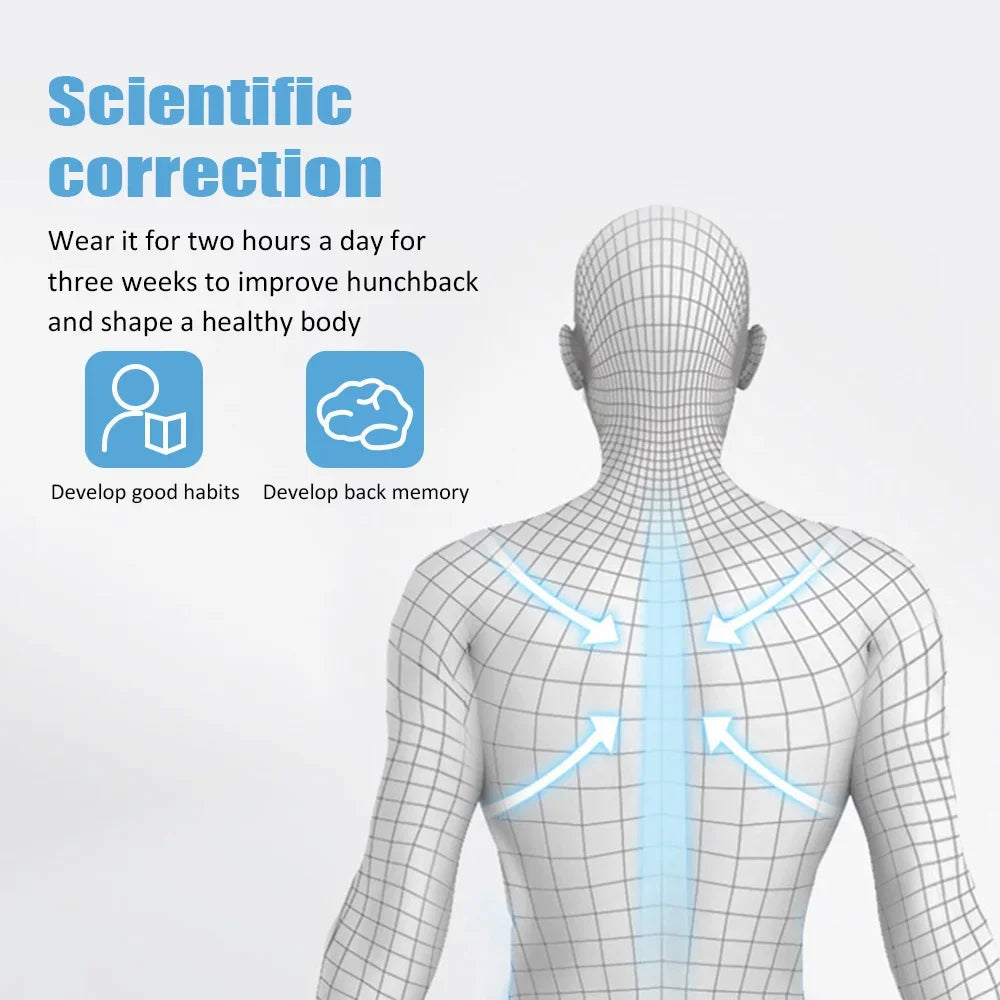 Correction intelligente ceinture capteur orthèse rappel Invisible adulte et enfant Posture assise bossu dos correcteur de Posture intelligent