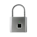 RAYKUpunshrimp-Cadenas biométriques intelligents à empreintes digitales, étanches, en alliage de zinc, avec batterie aste intégrée