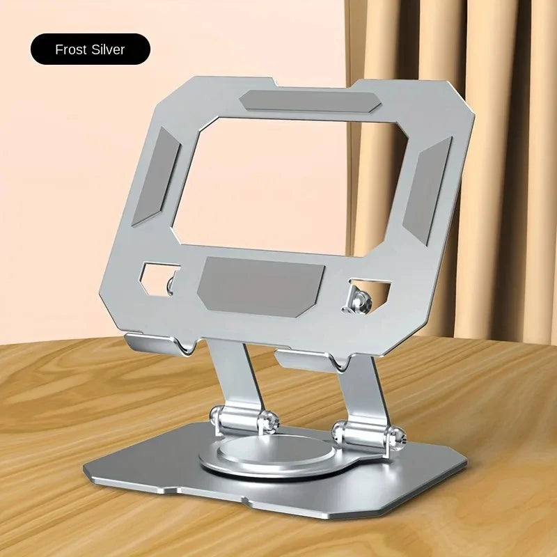Support de tablette rotatif à 60°, réglable et pliable, compatible avec 4 tablettes