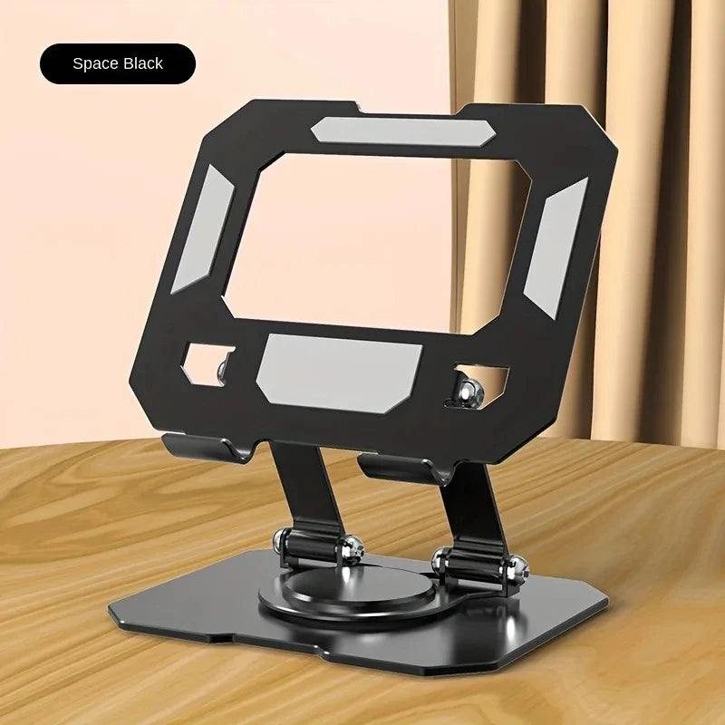 Support de tablette rotatif à 60°, réglable et pliable, compatible avec 4 tablettes