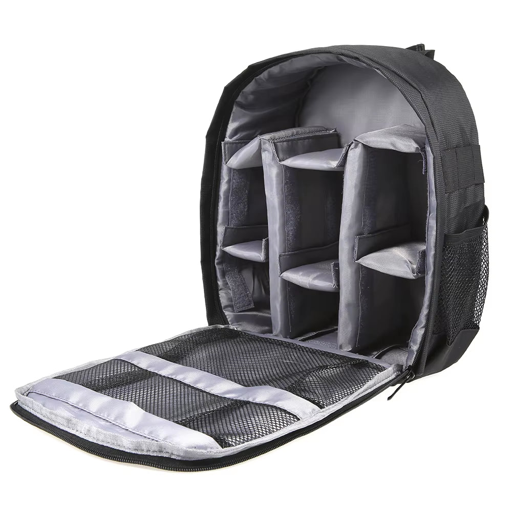 Outdoor Small DSLR Digital Camera Video Backpack Water-Resistant Multi-Functional Breathable Camera Bags