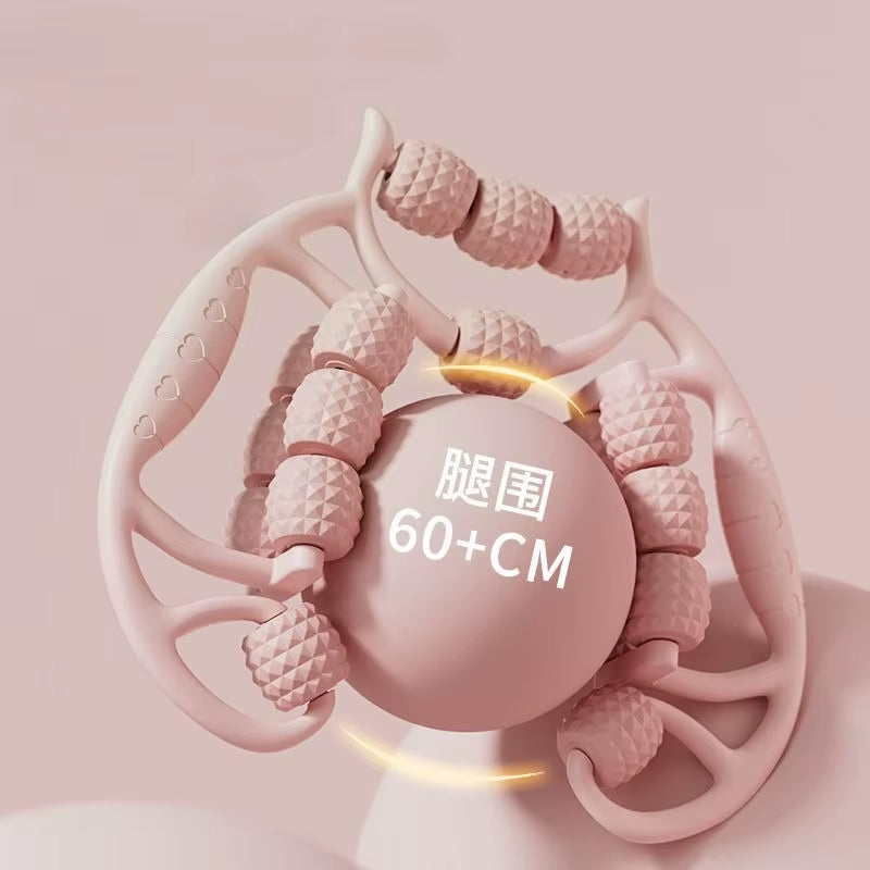 Newest 28 Wheel Annular Leg Clamp Massager Relax Massager Anti-Cellulite Massager Body Slimming Roller Massage for Body