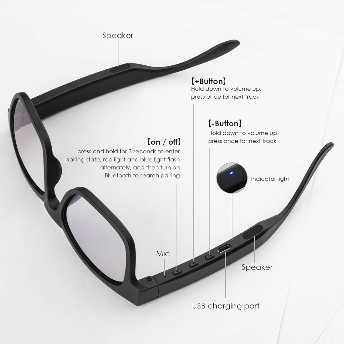 Smart glasses with wireless Bluetooth audio and polarized lenses,
Smart audio glasses Bluetooth sunglasses for calls and music,
Wireless Bluetooth smart sunglasses with built-in speakers,
Polarized smart glasses with Bluetooth audio technology,
IPX4 waterproof smart audio sunglasses for outdoor use,
Hands-free Bluetooth smart glasses for music and calls,
Modern smart sunglasses with wireless audio and polarized lenses,
Bluetooth smart glasses IPX4 waterproof audio eyewear,
Smart audio sunglasses with polari